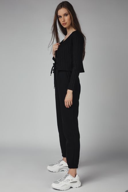 The Rip Knit Crop Cardigan