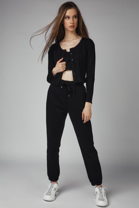 The Rip Knit Crop Cardigan