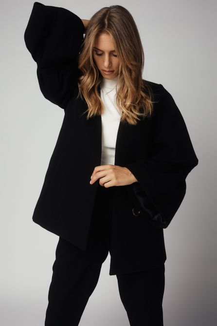 The Bell Sleeve Midi Coat