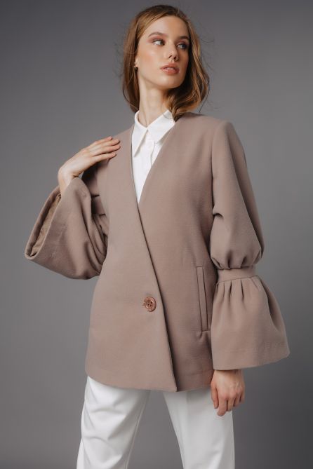 The Bell Sleeve Midi Coat