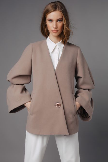 The Bell Sleeve Midi Coat
