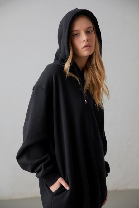 Bussin’ Hooded Sweater Dress
