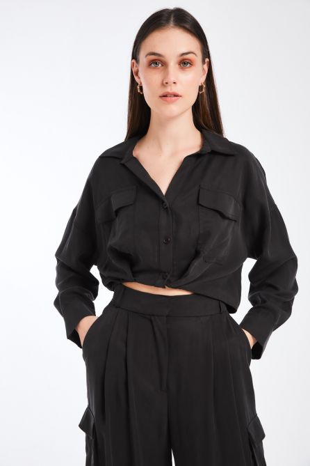 The Effortless Crop Shirt