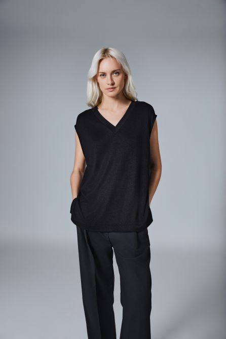 Jamie V-neck Top