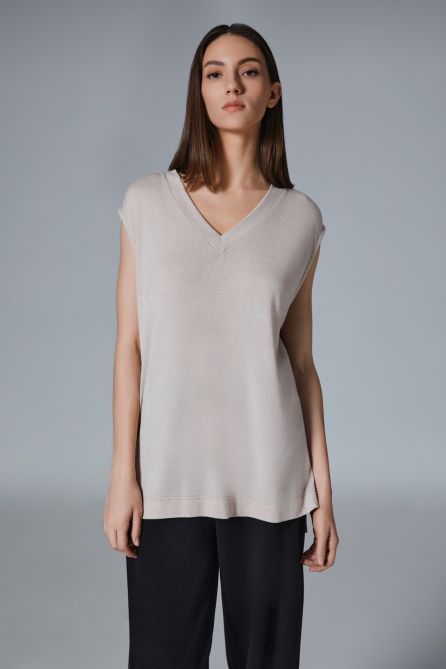 Jamie V-neck Top