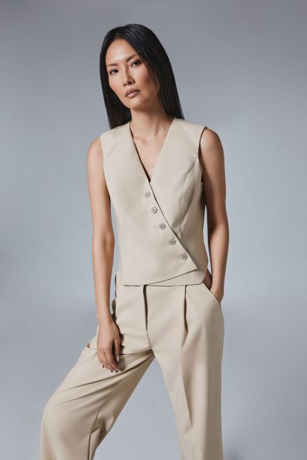 Nora Asymmetric Vest