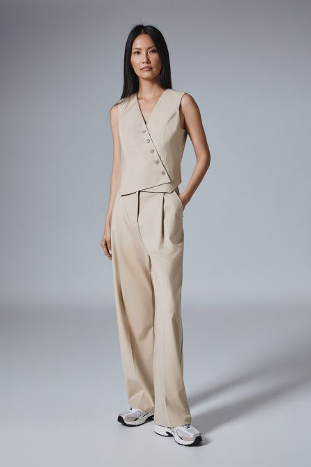 Nora Asymmetric Vest