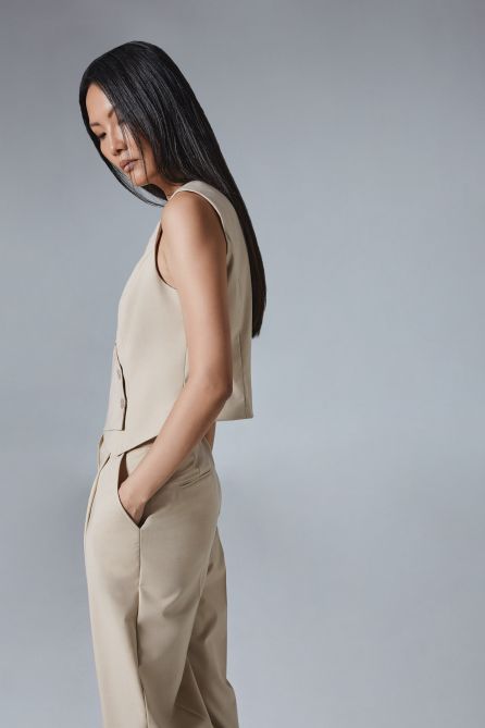 Nora Asymmetric Vest