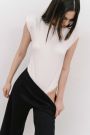 The Jalapeno Sleevless Bodysuit White