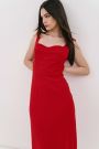 The Spice It Up Dress Red