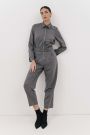 The Hot Sause Jumpsuit Grey