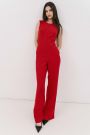 The Spice It Up Jumpsuit Red