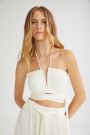 The Breeze Bustier Ecru