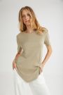 The Cold Treat Top Khaki