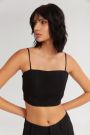 The Crunchy Bustier Black