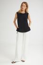 The Custard Wide Pants White