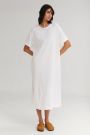 The Flavor Oversized Dress White