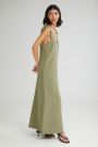 The Gelato Maxi Dress Khaki