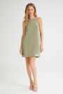 The Gelato Mini Dress Khaki