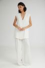 The Gelato Wide Pants Ecru