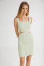 The Melted IceCream Cut-Out Dress Mint