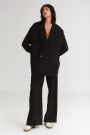 The Melted IceCream Oversized Blazer Black