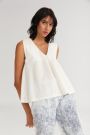 The Parfait Sleevless Top White