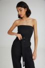 The Scoop Jumpsuit Black