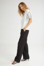 The Sundae Straight Pants Black