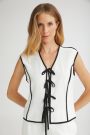 The Sundae Top White