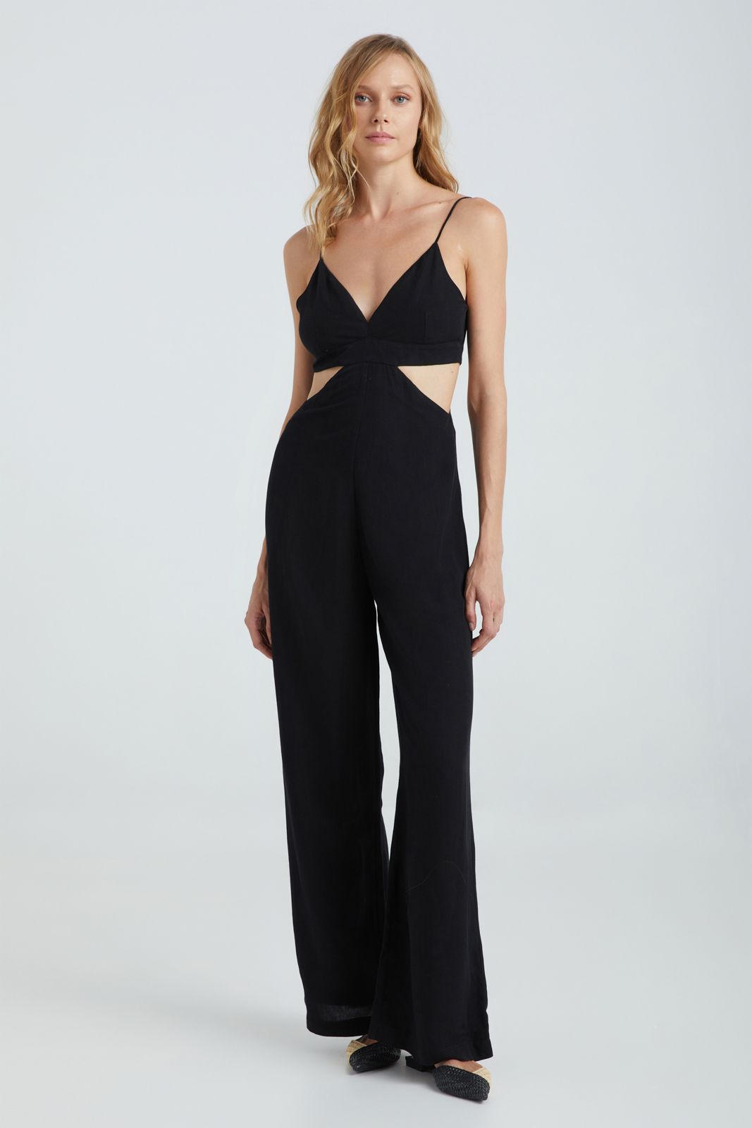 ワンピース Antonino Valenti Tuda Delia Jumpsuit In Black DELIA JUMPSUIT | Antonino Valenti Official Web Site