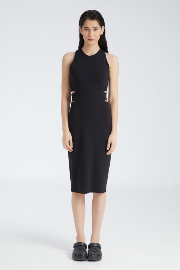 Hermes black dress clearance