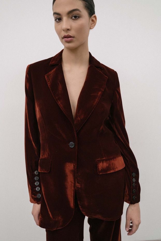 The Spicy Blazer Brown