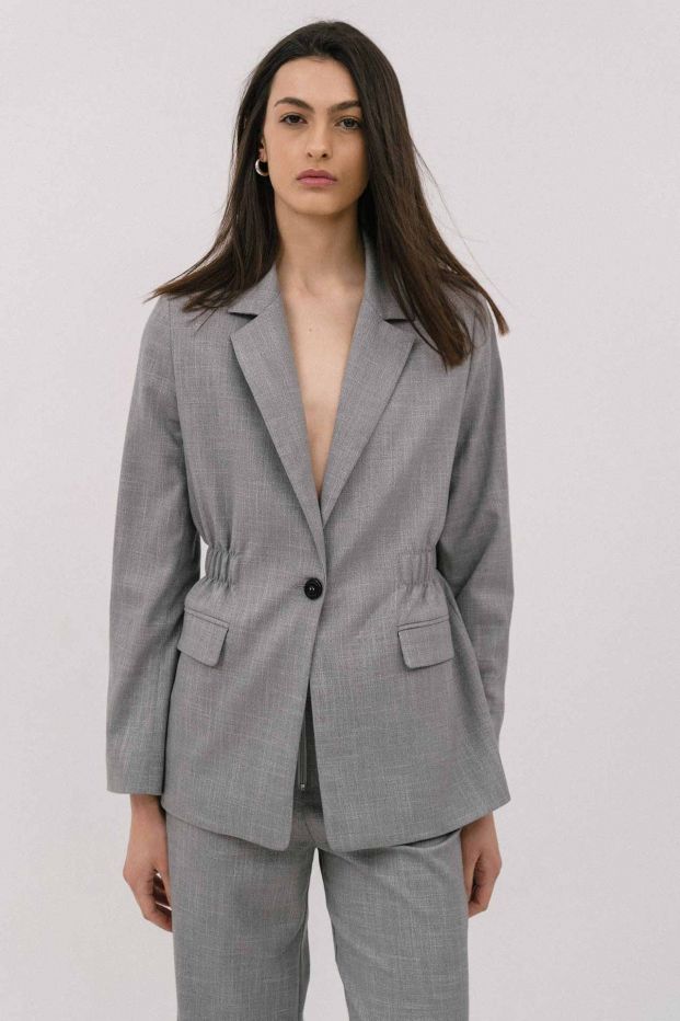 The Scorching Blazer Grey