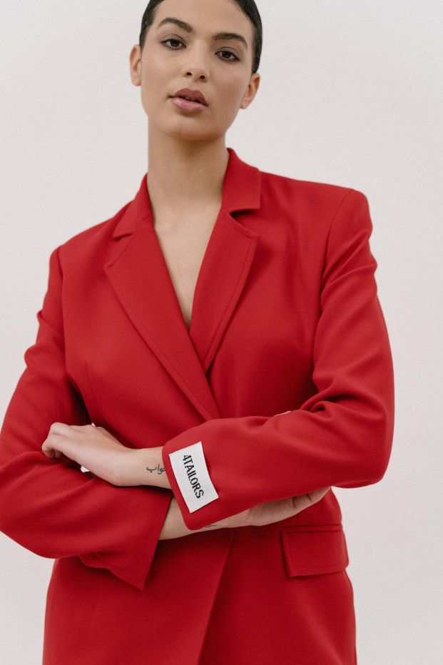 The Spice it Up Blazer Red