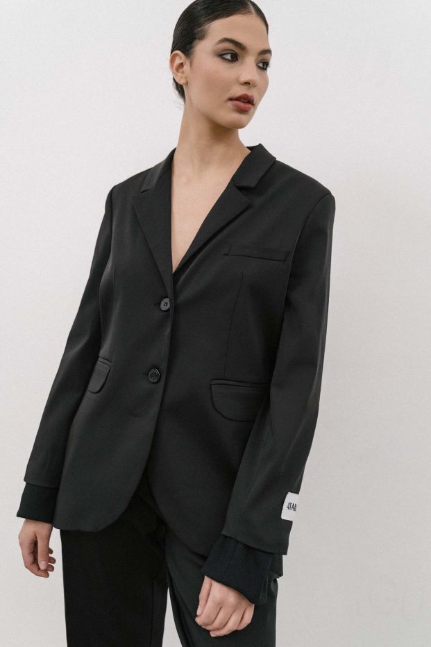 The Fiery Blazer Black