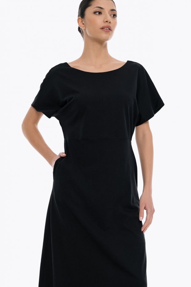 Connect me Open Back Dress