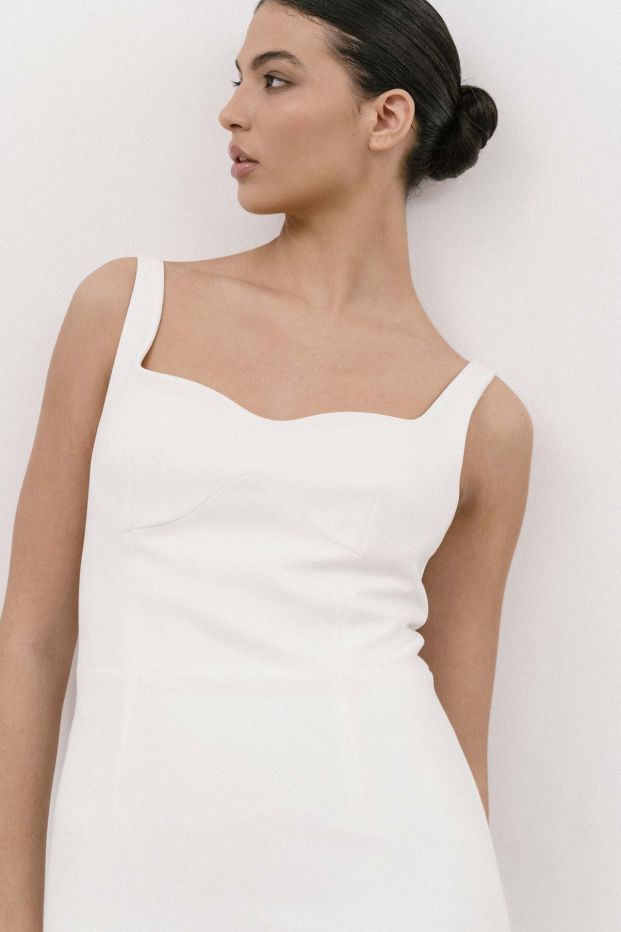 The Spice It Up Dress White