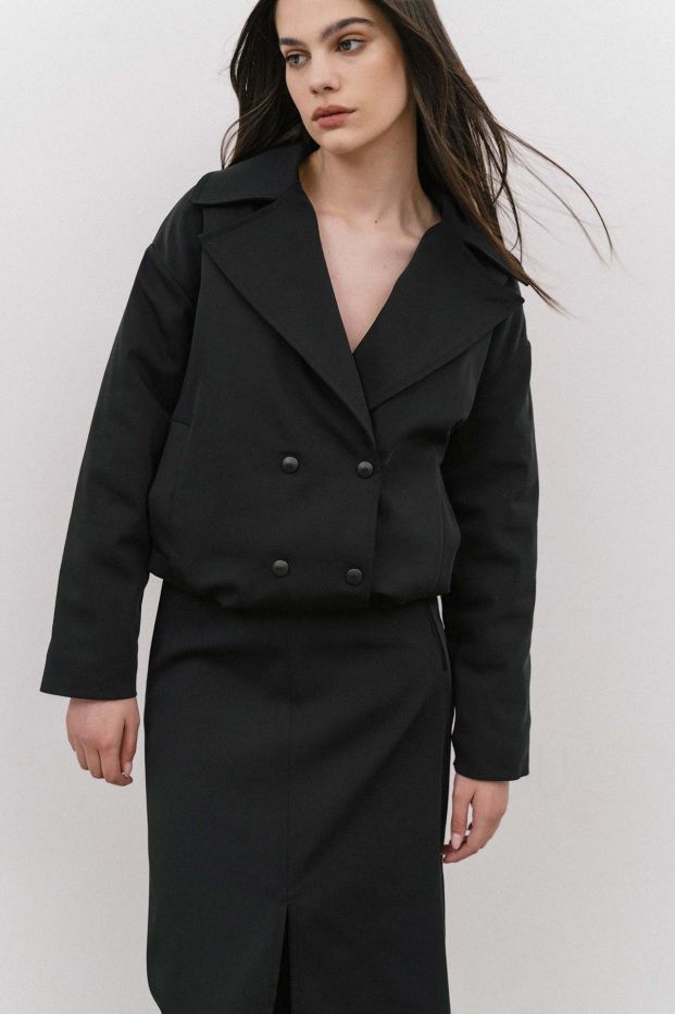 The Fiery Jacket Black