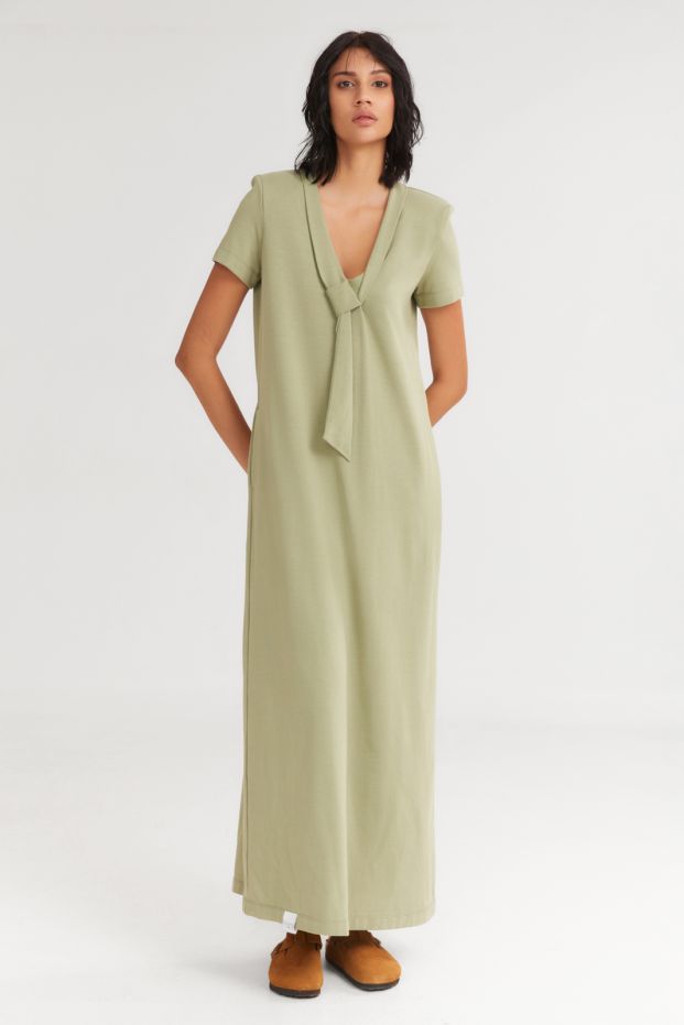 The Flavor Maxi Dress Khaki