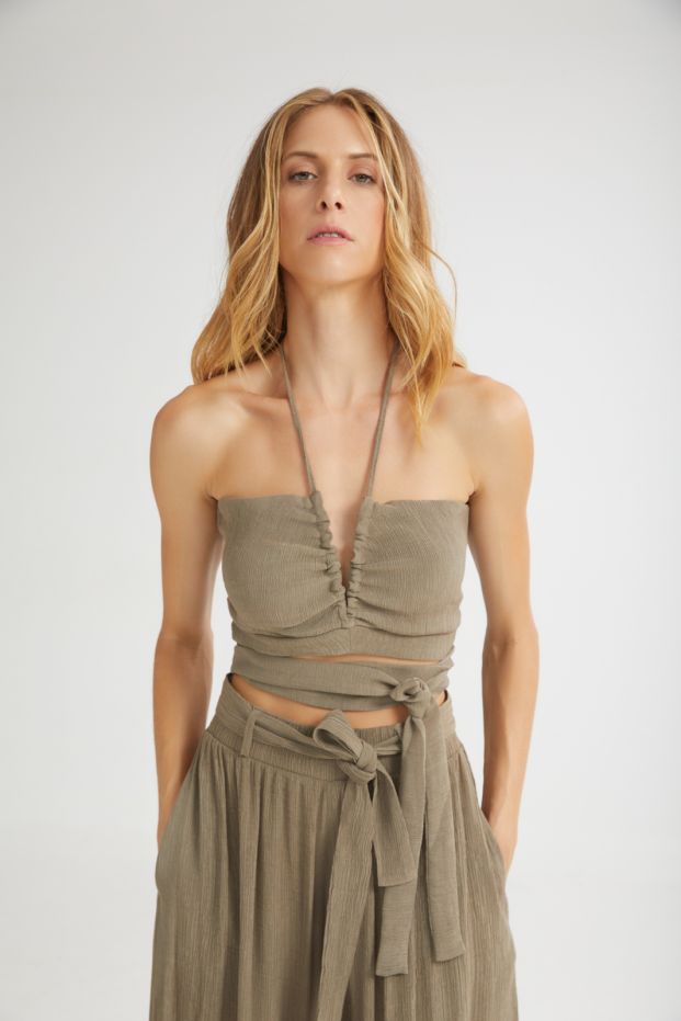 The Breeze Bustier Khaki