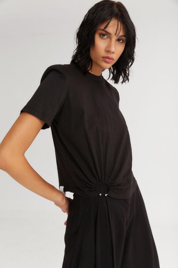 The Churn Top Black