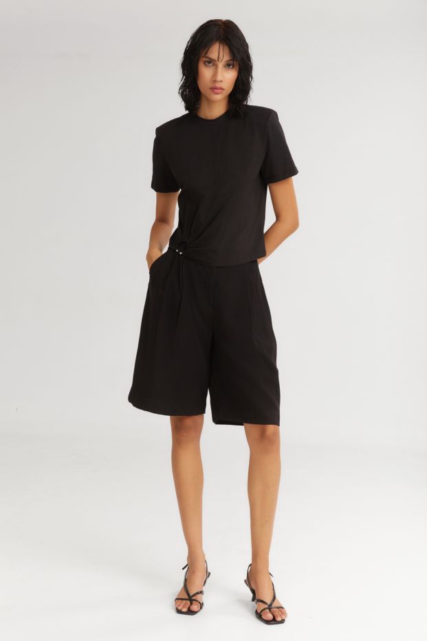 The Churn Top Black