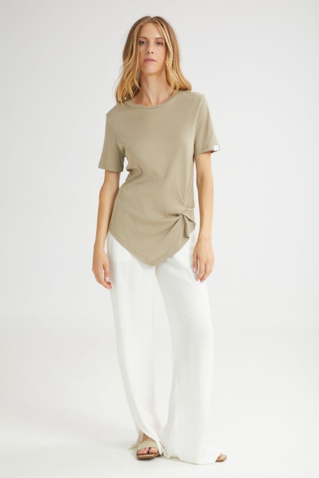 The Cold Treat Top Khaki