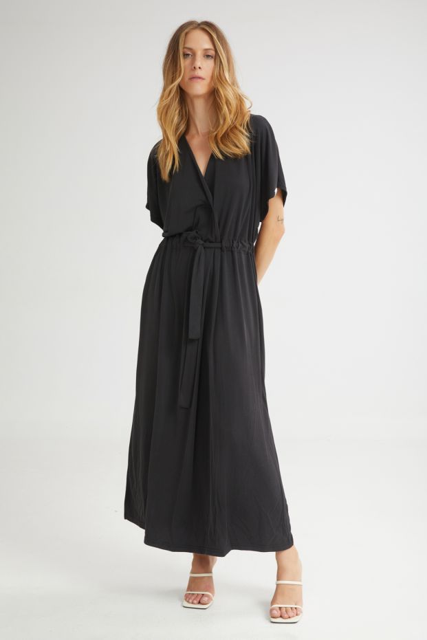 The Creamy Oversized Dress Black