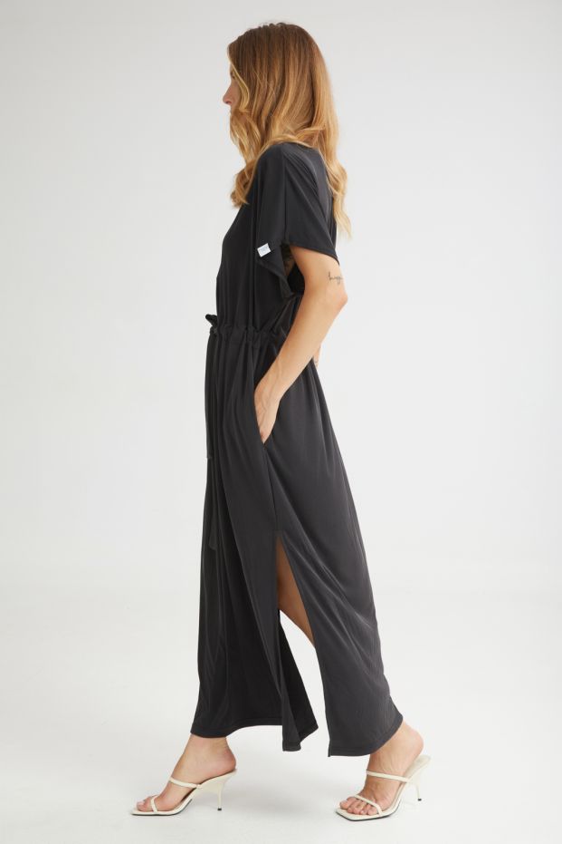 The Creamy Oversized Dress Black