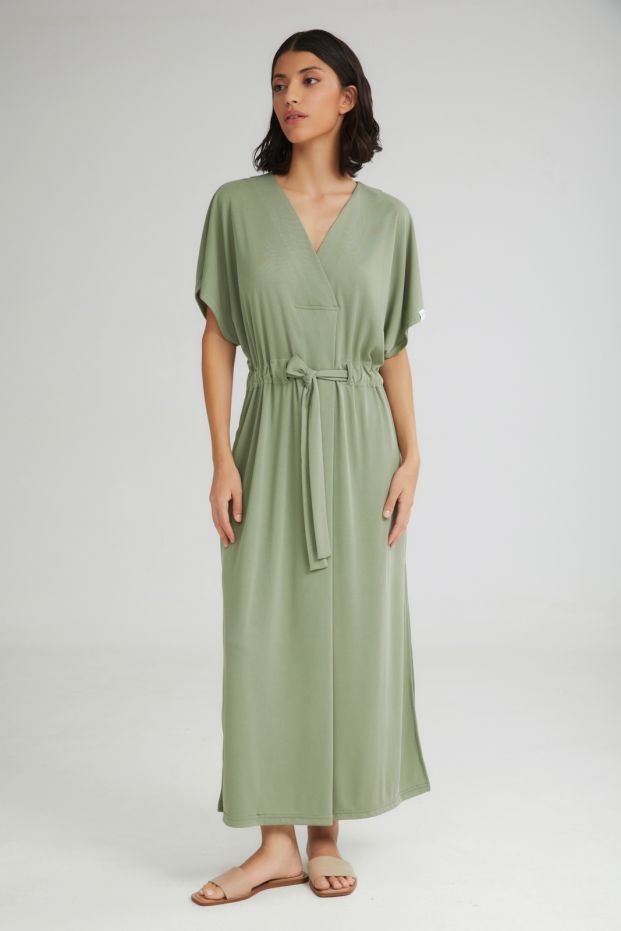 The Creamy Oversized Dress Khaki