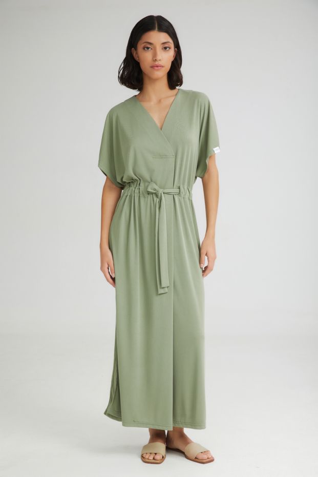 The Creamy Oversized Dress Khaki