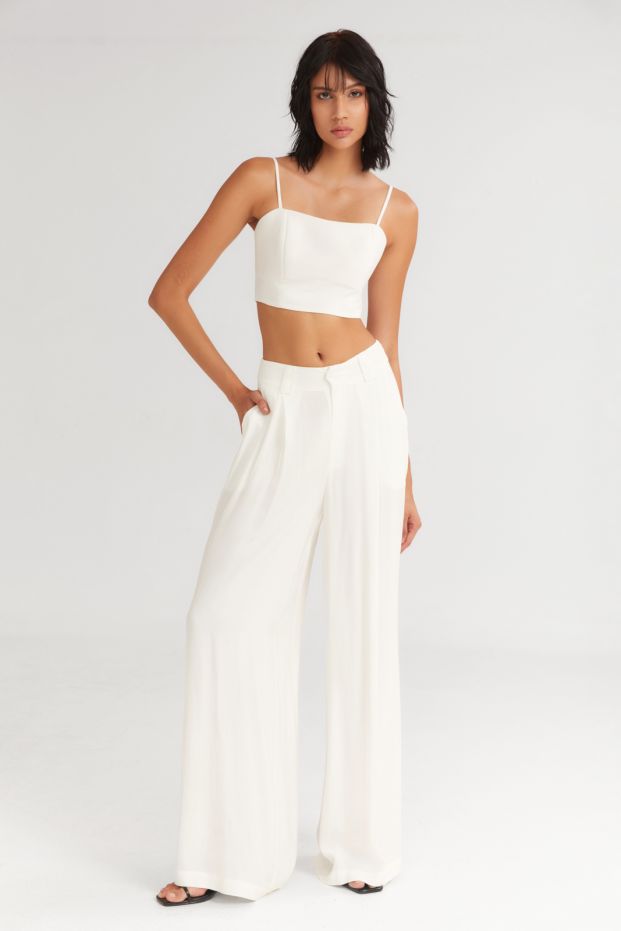 The Crunchy Bustier White