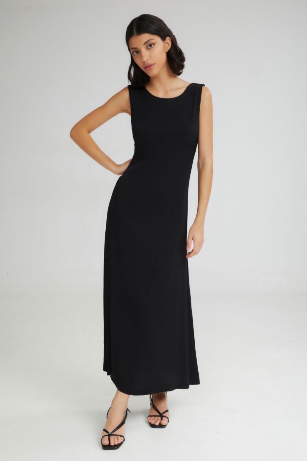 The Custard Dress Black
